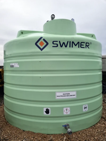 Zbiorniki na nawozy płynne SWIMER Tank Agro 10000L-12500L-20000L-22000L dostosowane 
do całocysternowych dostaw. 
SPRZEDAŻ RATALNA. Tel. 693 070 505.
